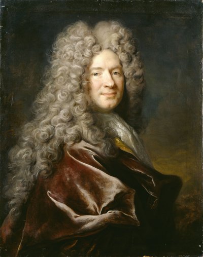 Portrait of a Man in a Purple Robe by Nicolas de Largillière